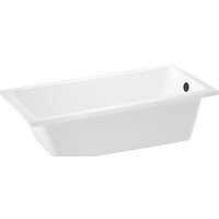 Wellsee FreeDom 165x80 231102003 (встраиваемая ванна белый глянец, сифон-автомат матовый черный) Image #2