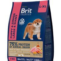 Brit Premium Dog Puppy and Junior Large and Giant курица 3 кг