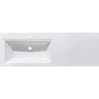  Symbolite Тумба с умывальником Даллас 140 Люкс Plus + Даллас 140x48.2 (подвесная, левый, белый) - Превью изображения №9 — Интернет-Магазин TECNO.BY
