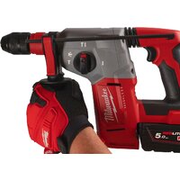 Перфоратор Milwaukee M18 BLHXMC-502X 4933499459 (с 2-мя АКБ, кейс) - Превью изображения №9 — Интернет-Магазин TECNO.BY