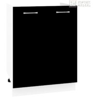 Кортекс-мебель Корнелия Лира НШ60м без столешницы (черный)