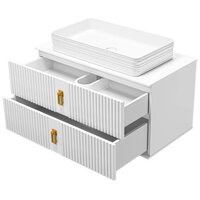 Brevita Тумба под умывальник SEV-09090-0102Я (белый) Image #3