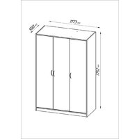 Mio Tesoro Мини 3 двери 2.07.01.040.4 (серый) Image #4