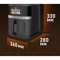 Аэрогриль (аэрофритюрница) Weissgauff WAF 726 DS Digital OptiFry - Превью изображения №20 — Интернет-Магазин TECNO.BY