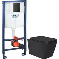 Lauter Magdeburg 21103EC + GROHE Solido 38811KF0 (черный матовый)