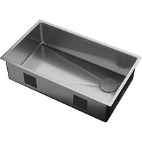 Кухонная мойка ZorG Zerox 74 U / IF Side SF Steel - Превью изображения №2 — Интернет-Магазин TECNO.BY