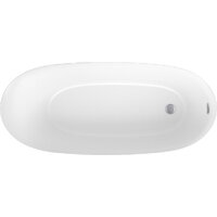 Wellsee Panta Rei 168x73 23720101R (отдельностоящая ванна белый глянец, экран, ножки, сифон-автомат хром) Image #3