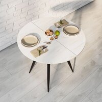 ВВР Элип (дуб крафт белый/черный конус, ЛДСП) Image #4