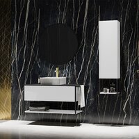 Lauter Шкаф-полупенал Навесной Lea (белый глянец) Image #3