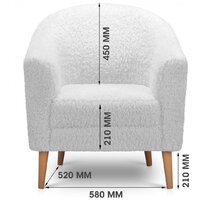 Mio Tesoro Арти (барашки Eskimo 01/натуральное дерево) Image #6