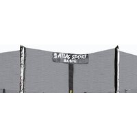 Atlas Sport 490 см - 16ft Basic (с лестницей, внешняя сетка, сливовый) Image #5