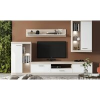 Black Red White Linn Со стеклом 100x60x36 (ясень шимо/белый) Image #4