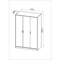 Mio Tesoro Мини 3 двери 2.07.01.040.3 (сонома) Image #4