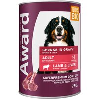 Award Adult Кусочки с ягненком и печенью в соусе 2540409 750 г