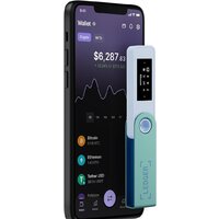 Аппаратный криптокошелек Ledger Nano X (пастельный зеленый) - Превью изображения №5 — Интернет-Магазин TECNO.BY