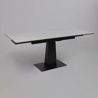 Lepremo AV 2119 МДФ+керамика раздвижной 1200-1800x800 (белый глянцевый Carla Larkin/черный) Image #8