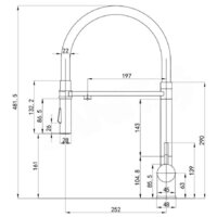 Смеситель Roxen Keit 500504GM-GR - Превью изображения №2 — Интернет-Магазин TECNO.BY