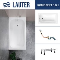 Lauter Sophia 130 21205130 (с ножками и сифоном 21Y11010 хром)