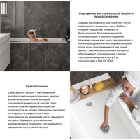 Wellsee FreeDom 165x80 231102001 (встраиваемая ванна белый глянец, сифон-автомат хром) Image #4
