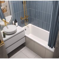 Wellsee FreeDom 165x80 231102001 (встраиваемая ванна белый глянец, сифон-автомат хром) Image #6