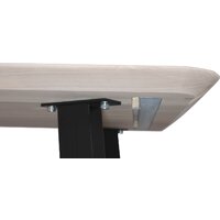 ОКА Майон 120x80x74 (дуб беленый/черный) Image #15