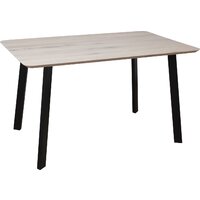 ОКА Майон 120x80x74 (дуб беленый/черный)