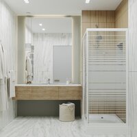 Triton Фьюжн 120x80 А (белый/полосы) Image #4