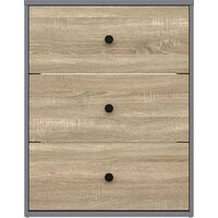 Mio Tesoro Мини 3 ящика 2.07.03.060.13 (серый/сонома) Image #2