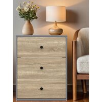 Mio Tesoro Мини 3 ящика 2.07.03.060.13 (серый/сонома) Image #4