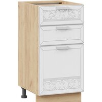 Трия Долорес 1Н4Я3 (дуб крафт золотой/сноу)