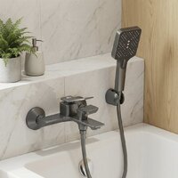 Смеситель Lauter Allure 21CK6618QP + Душевой гарнитур 213GM - Превью изображения №9 — Интернет-Магазин TECNO.BY