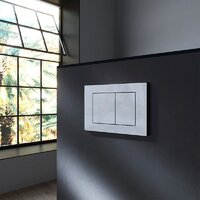 Унитаз подвесной Lauter Magdeburg 21103EC + I012709 + I090251 (черный матовый с кнопкой смыва хром глянцевый) - Превью изображения №16 — Интернет-Магазин TECNO.BY