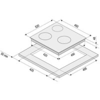 Варочная панель Krona Corso 45 BL - Превью изображения №3 — Интернет-Магазин TECNO.BY