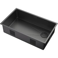 Кухонная мойка ZorG Zerox 74 U / IF Side SF Zurinox PVD Gunblack - Превью изображения №2 — Интернет-Магазин TECNO.BY