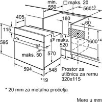 Bosch Serie 2 HBF153EB0 Image #4
