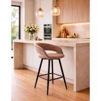 Стул с подлокотниками Мамадома Barny-R 700 (b05 Latte Lux/черный) - Превью изображения №2 — Интернет-Магазин TECNO.BY
