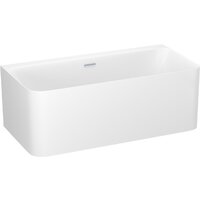 Wellsee Clermont 150x73 28260101R (пристенная ванна белый глянец, экран, ножки, сифон-автомат хром) Image #2
