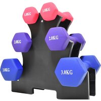 Atlas Sport Fitnes 12 кг с подставкой (2x1кг+2x2кг+2x3кг)