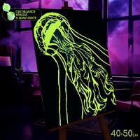 Молли Красивая медуза 40x50 FHR0584 Image #3