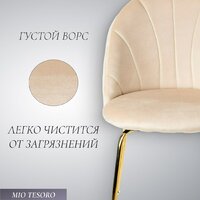 Mio Tesoro Паола DC-125М (кремовый/золото, G062-3) Image #2