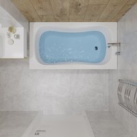 Lauter Sophia 130 21205130 (с каркасом и сифоном 21Y31010 хром) Image #17