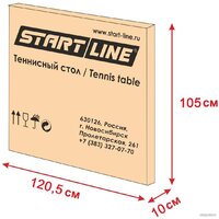 Теннисный стол Start Line Optima 6023-3 (с сеткой, зеленый) - Превью изображения №5 — Интернет-Магазин TECNO.BY