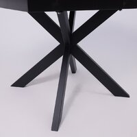 ОКА Вейв 120-160x80x75 (дуб беленый/черный) Image #14