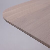 ОКА Вейв 120-160x80x75 (дуб беленый/черный) Image #26