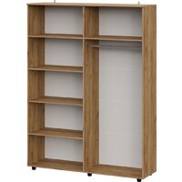 Mio Tesoro Байкал четырехстворчатый (дуб золотистый/белый матовый) Image #2