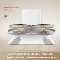 Робот-пылесос Dreame Robot Vacuum L50s Pro Ultra White RLL88HE (евровилка, белый) - Превью изображения №8 — Интернет-Магазин TECNO.BY