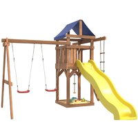 National Tree Company С качелями лодочка для улицы и дачи IgroWoods ДП-1 Image #3