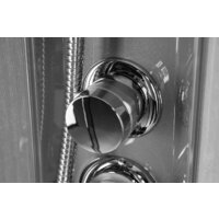 Saniteco SNT-92 90х90 (серый/тонированное стекло) Image #7