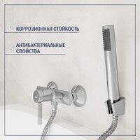 Смеситель Lauter Art 21CK9680C с лейкой Living Lily 21S10048 - Превью изображения №5 — Интернет-Магазин TECNO.BY