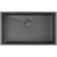 Кухонная мойка ZorG Zerox 74 U / IF Zurinox PVD Gunblack - Превью изображения №3 — Интернет-Магазин TECNO.BY